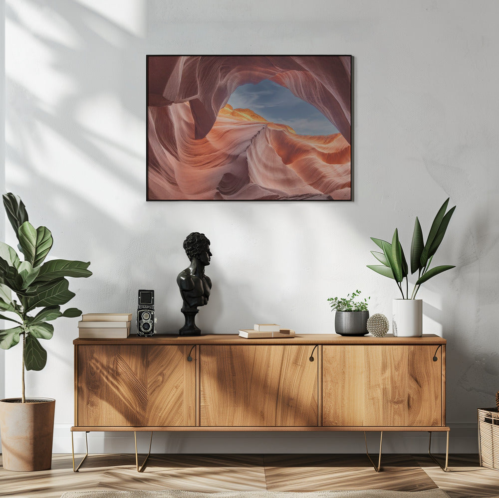 waves to the sky | Poster