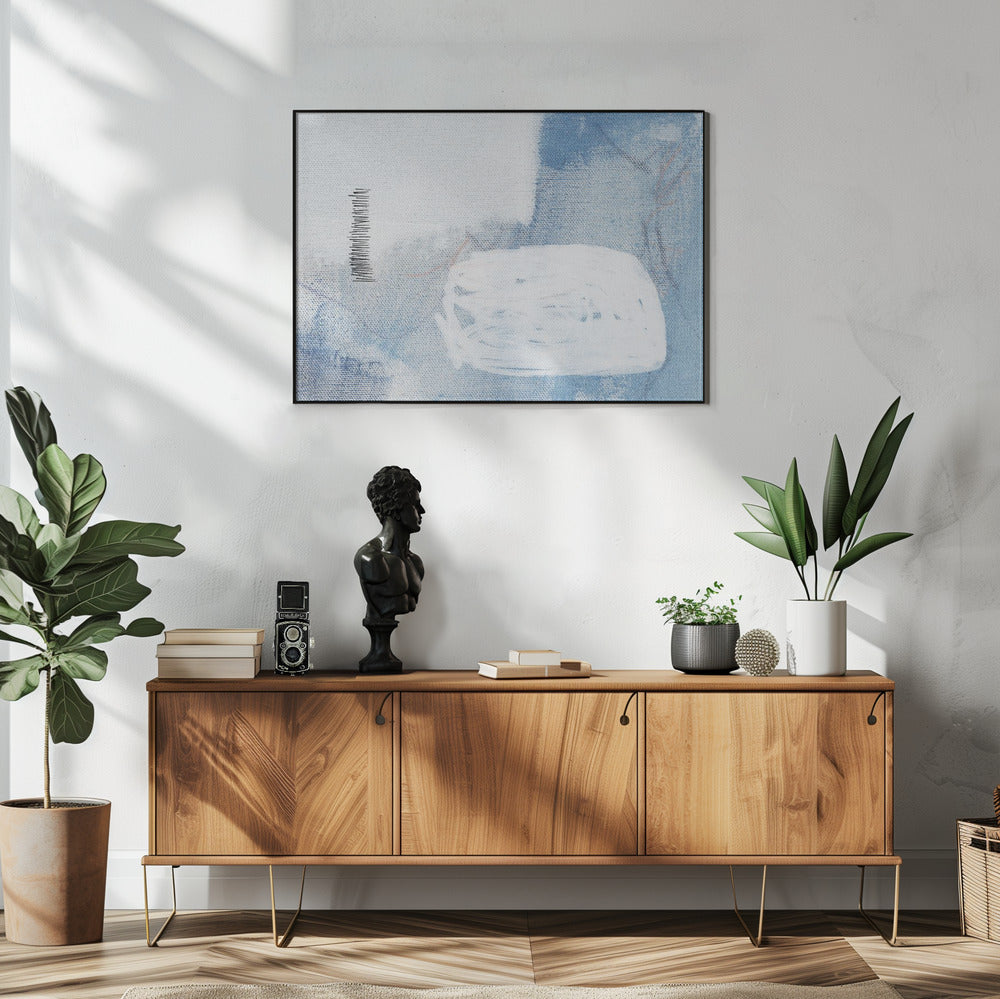 Flüstern in Blau | Poster