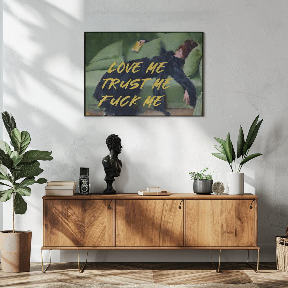 Love Me Trust Me Fuck Me / Yellow Version | Poster
