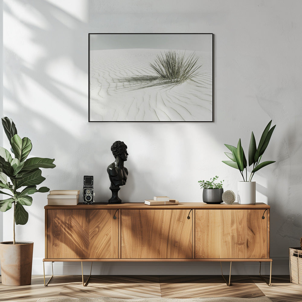 WHITE SANDS Vintage Dune | Poster