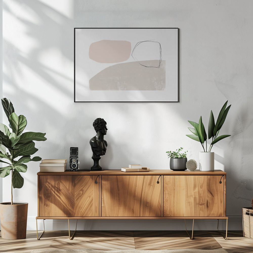 Abstrakte geometrische Formen | Poster