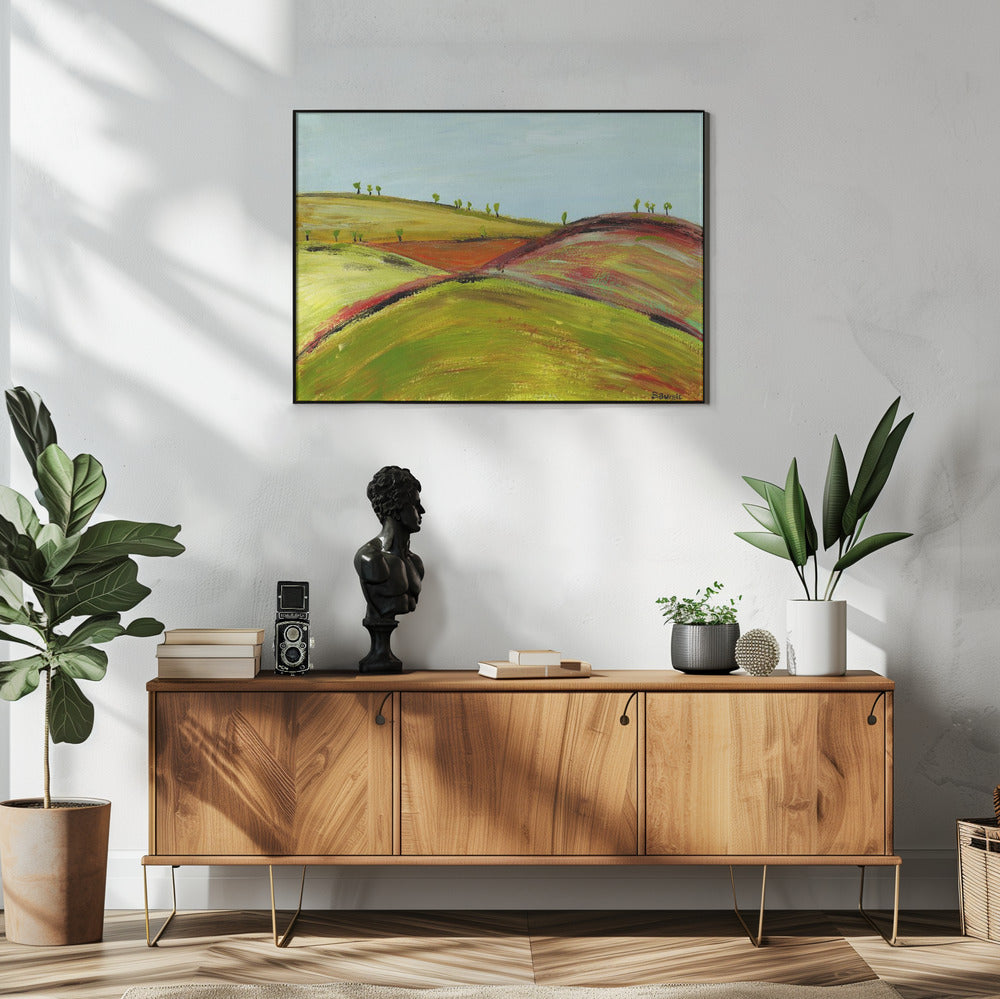 Landschaft Abstrakt | Poster