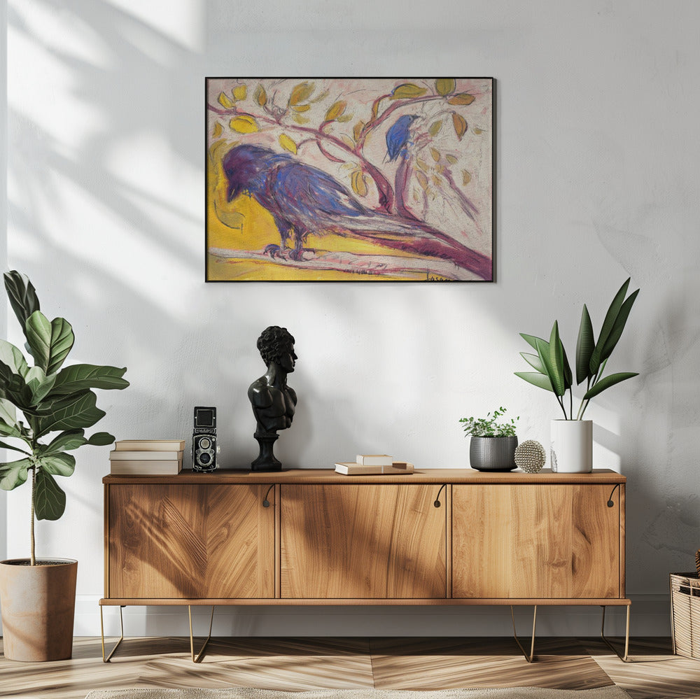 Strahlender Rabenhorizont | Poster