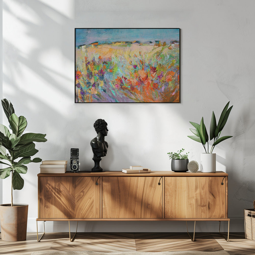 Blühend vor Lebendigkeit | Poster