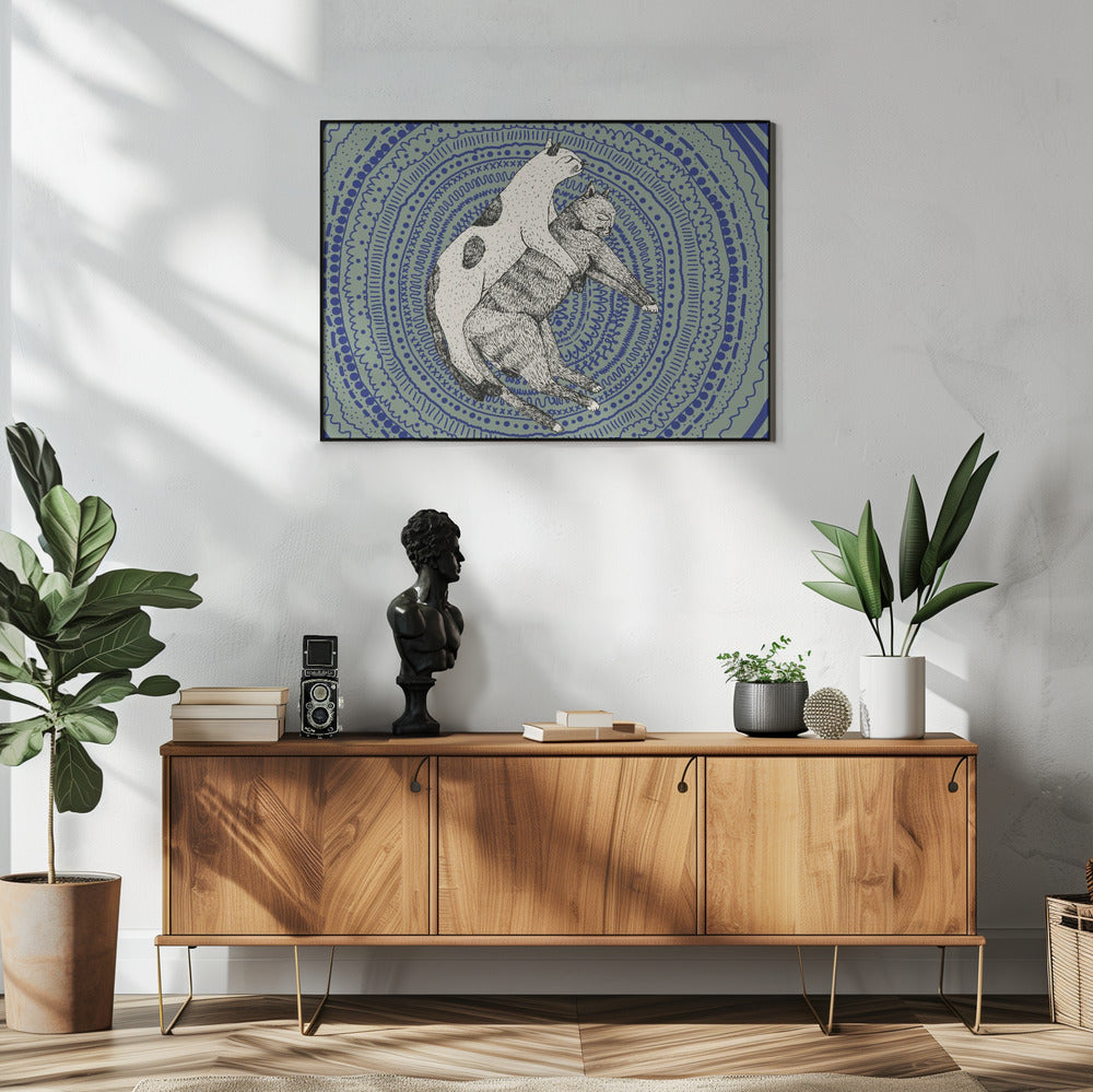 Two Cats | Poster