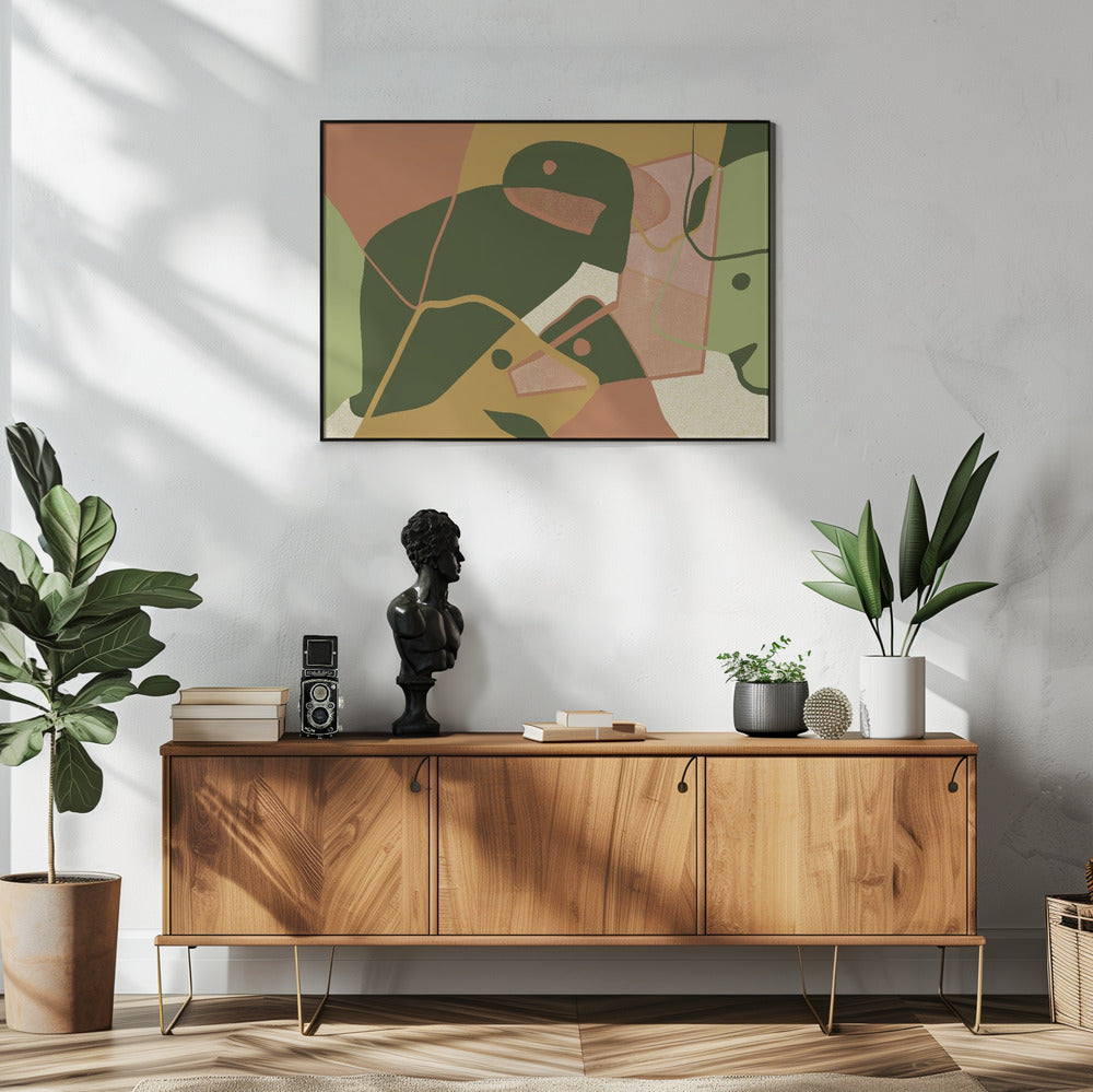 Abstrakt der Vorstellungskraft | Poster