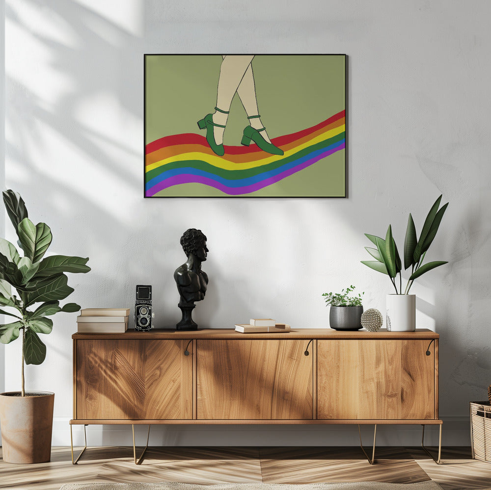 Regenbogenspaziergang | Poster