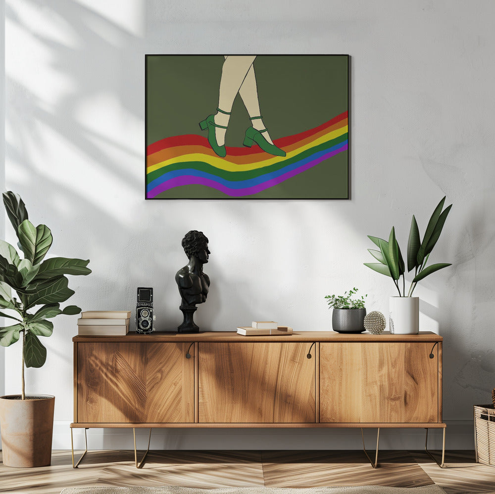 Regenbogenspaziergang | Poster