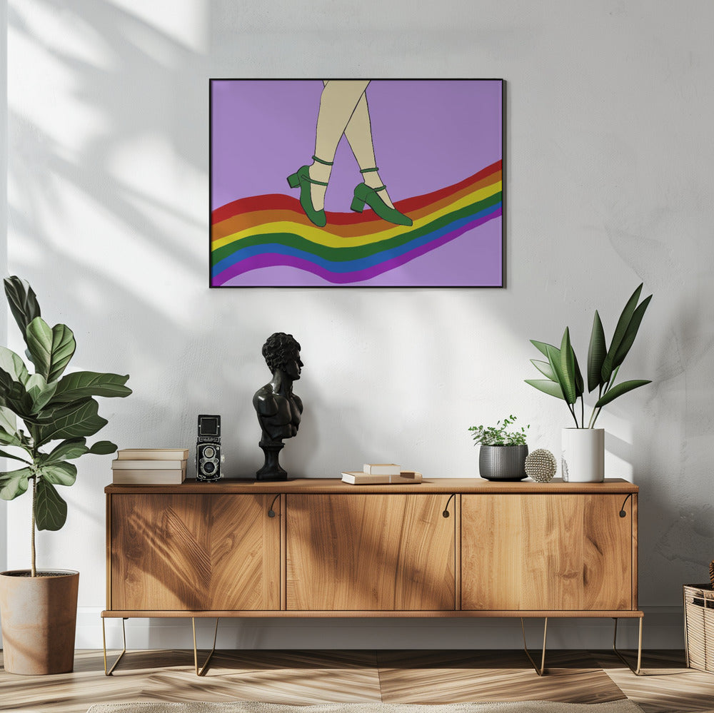 Regenbogenspaziergang | Poster