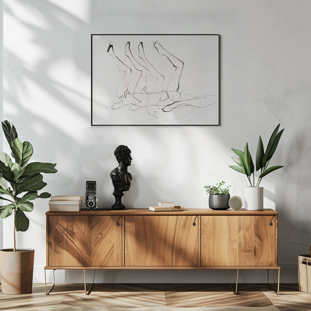 Beinstudie (ohne Titel) | Poster