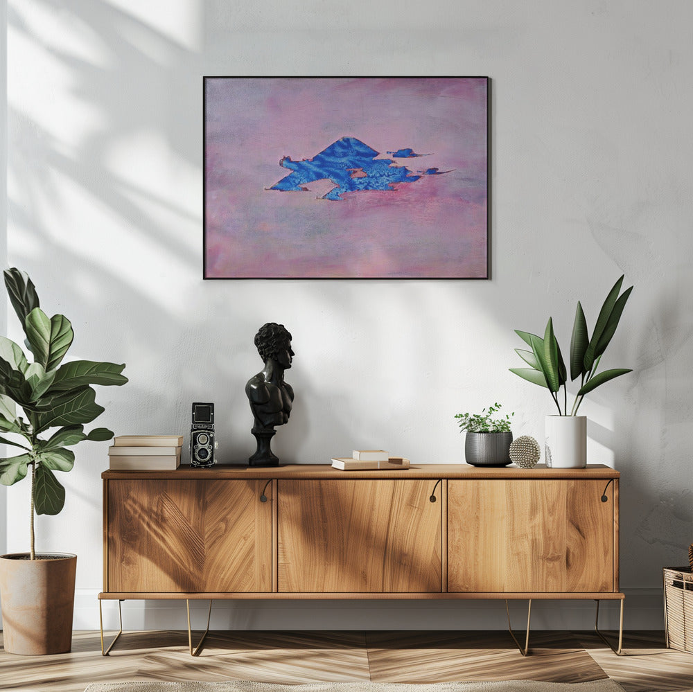 UAP, Blauer, Rosa Himmel | Poster