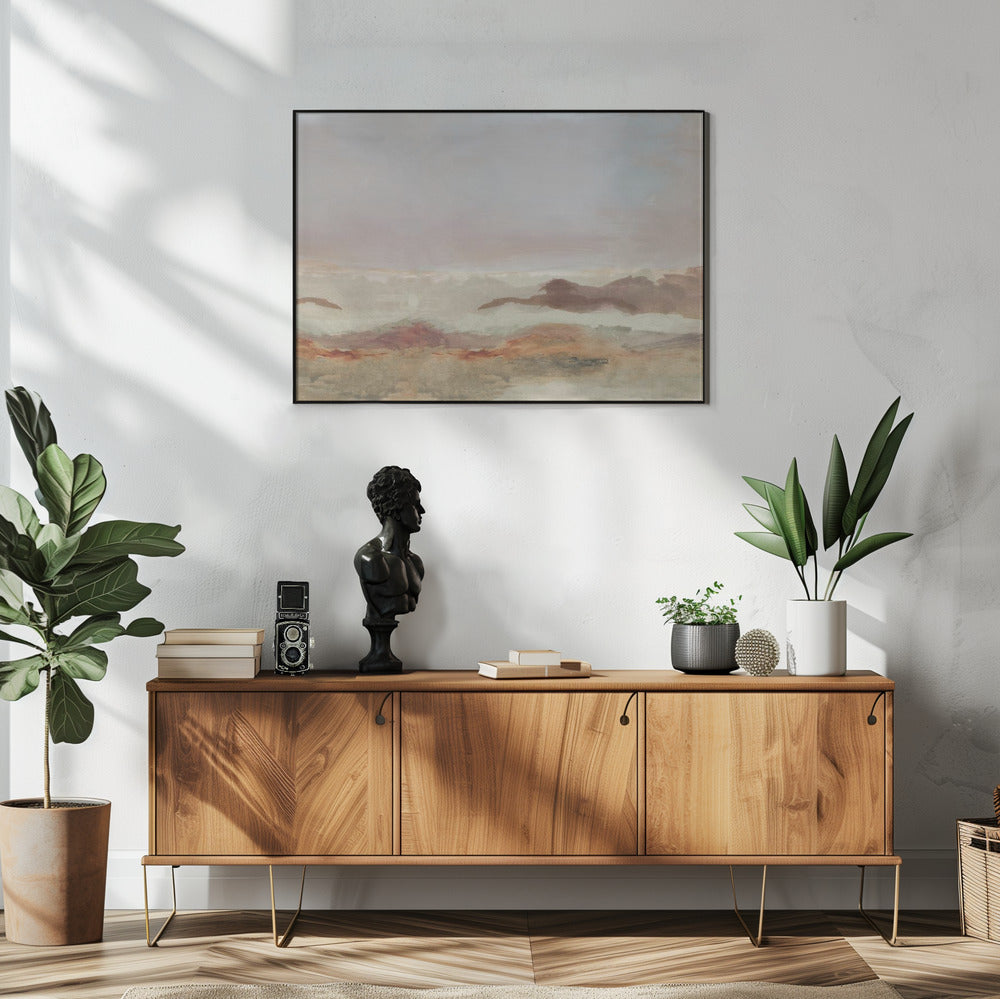 Erdtöne Landschaft 2 | Poster