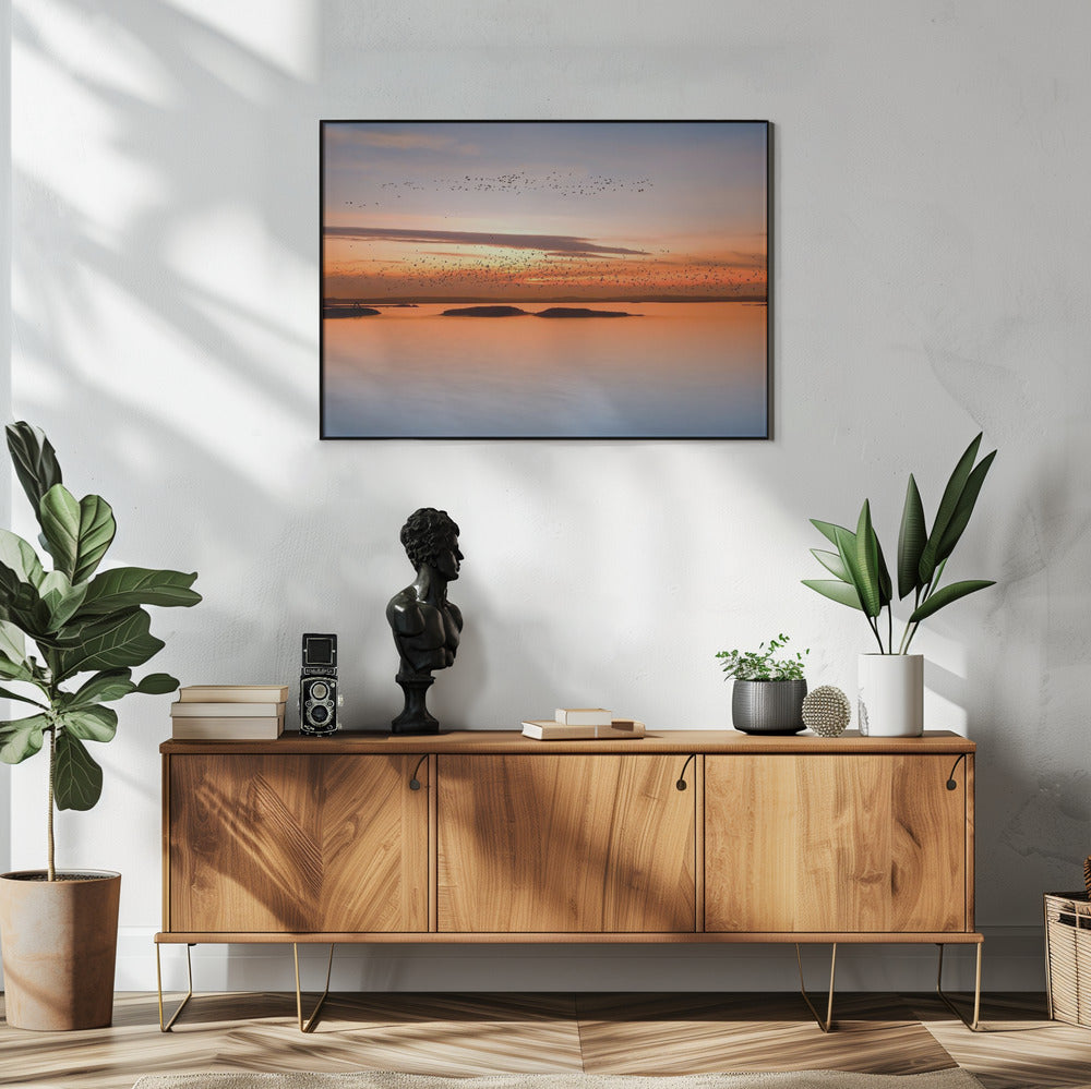 bei Sonnenuntergang | Poster