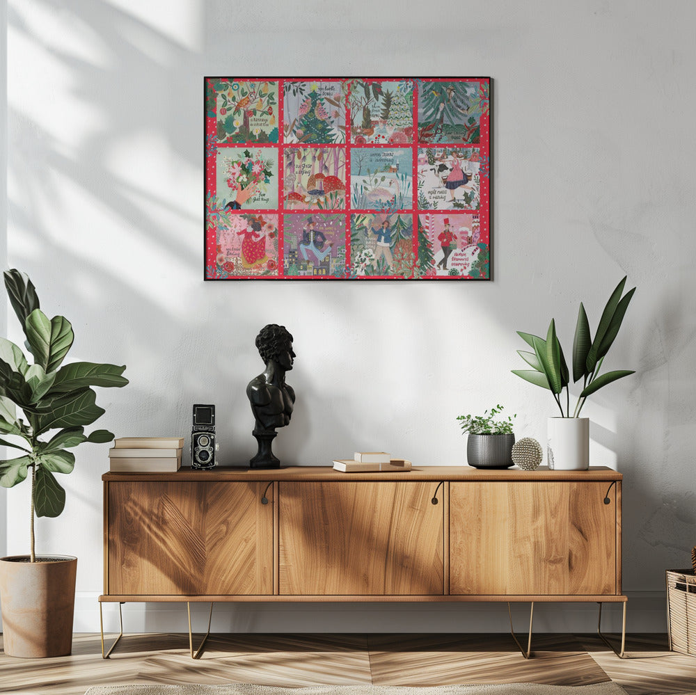 12 Tage Weihnachtslied | Poster