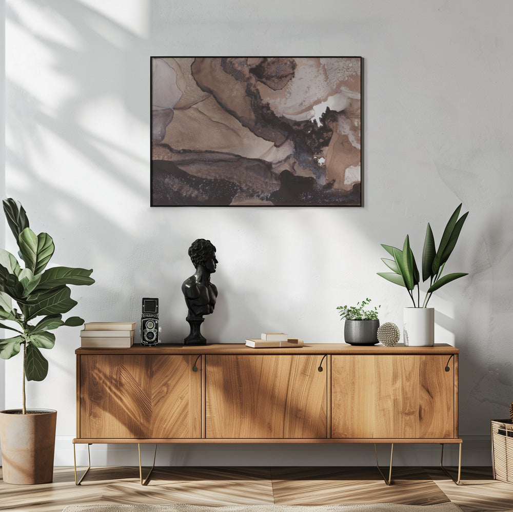 Earthly Tones Flow | Poster