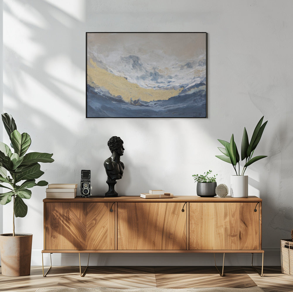 Goldene Horizontwelle | Poster