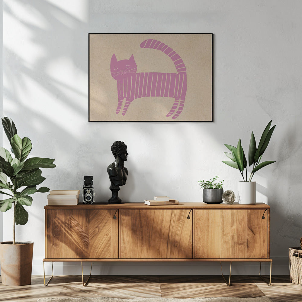 Pinkcat Kinderzimmer | Poster