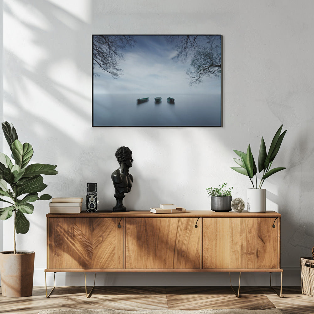 Die Zeit ist eine Welle | Poster