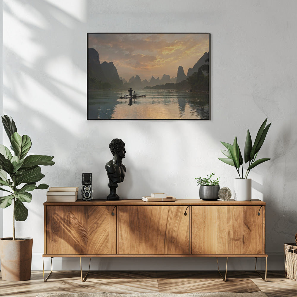 Goldener Li-Fluss | Poster