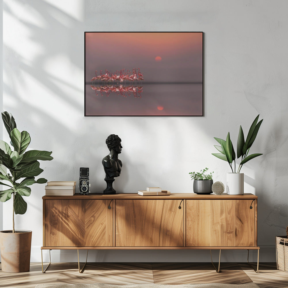 purple sunset | Poster