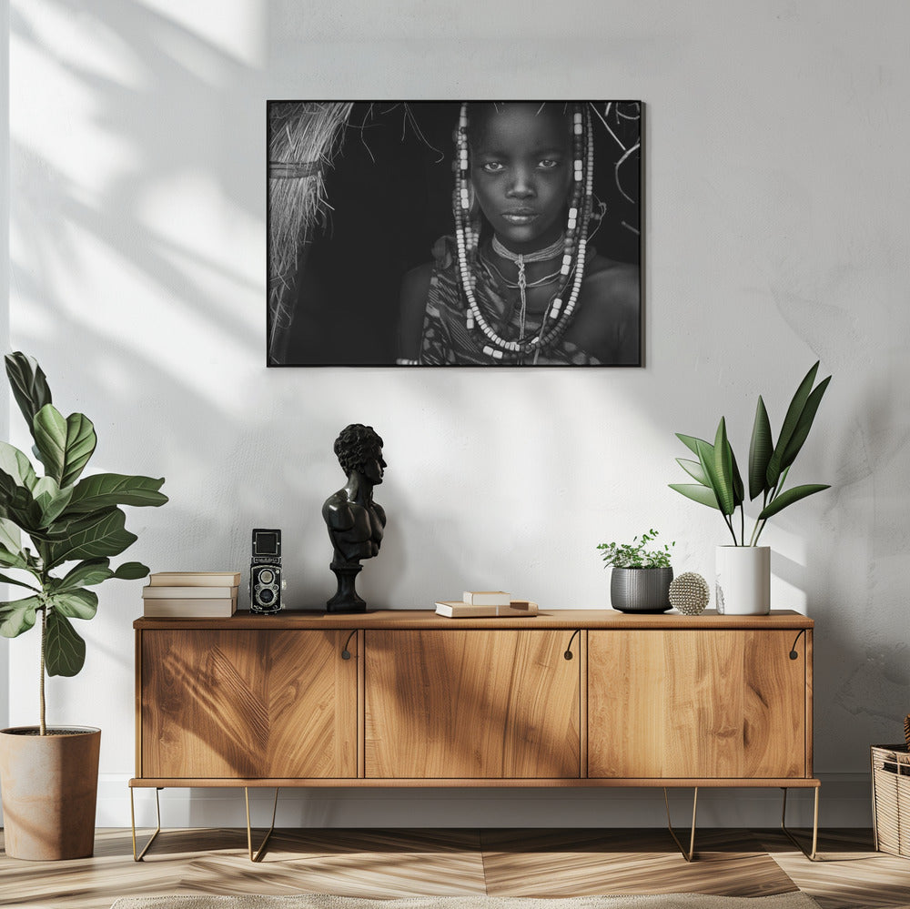 Mursi-Mädchen | Poster