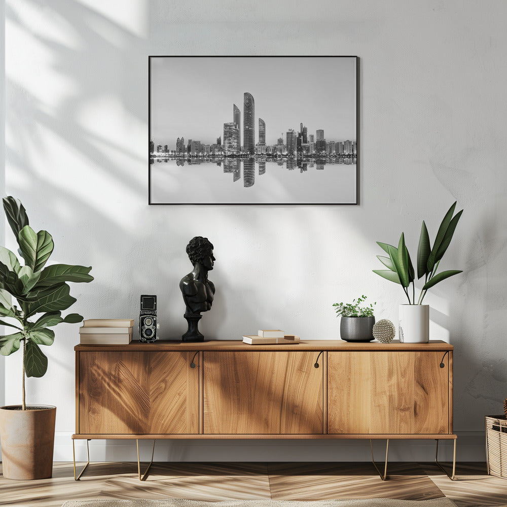 Abu Dhabi Urban Reflection | Poster