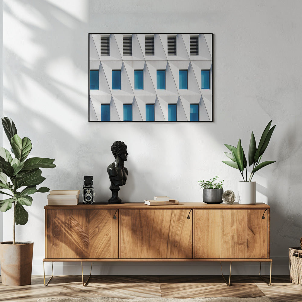 Rückwärts gestrichelt | Poster