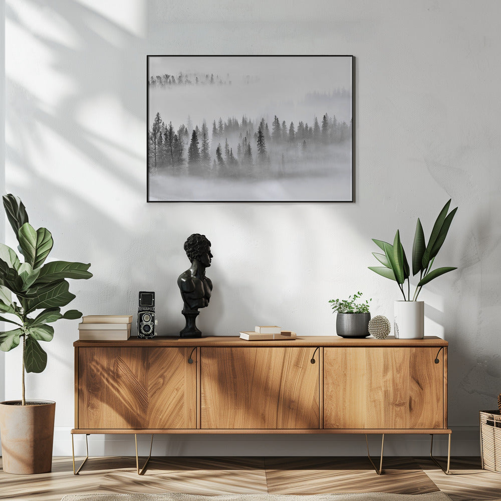 Nebliger Wald | Poster