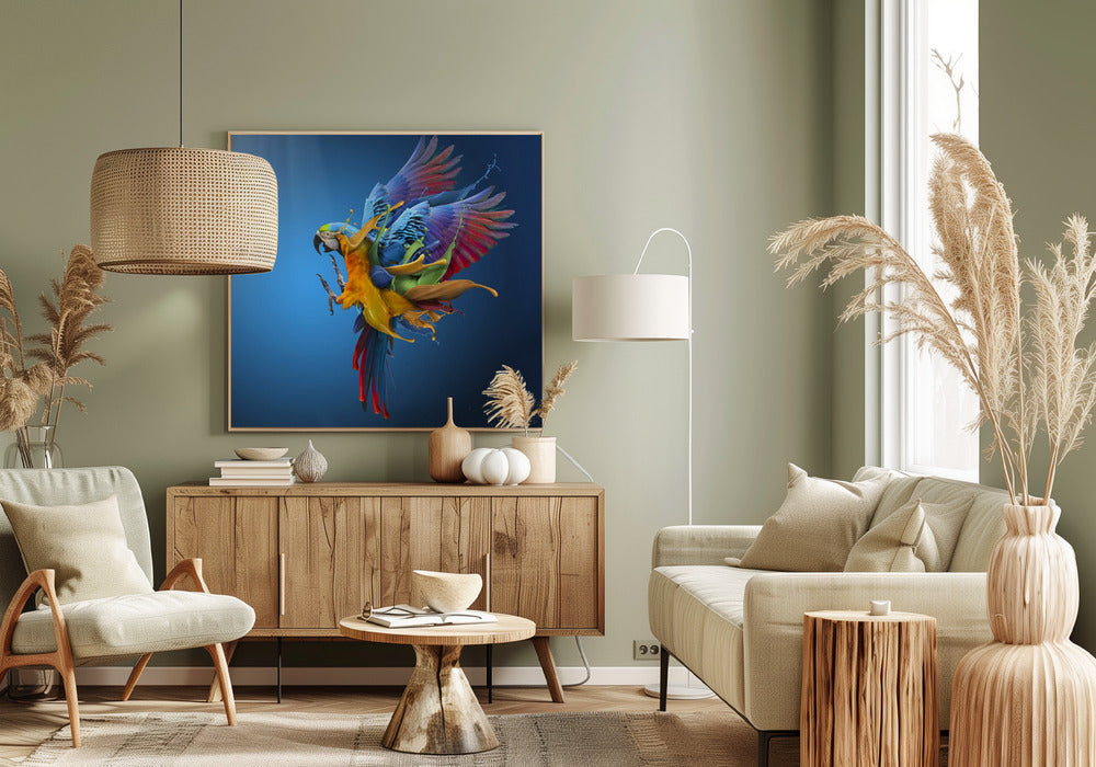 Fliegende Farben | Leinwand