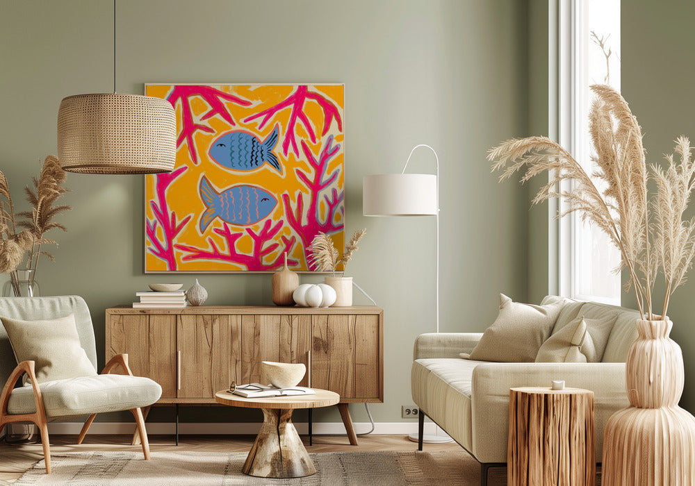 Coral Companions | Canvas