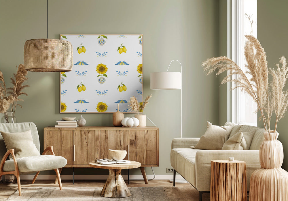 Italy Vintage Pattern | Canvas