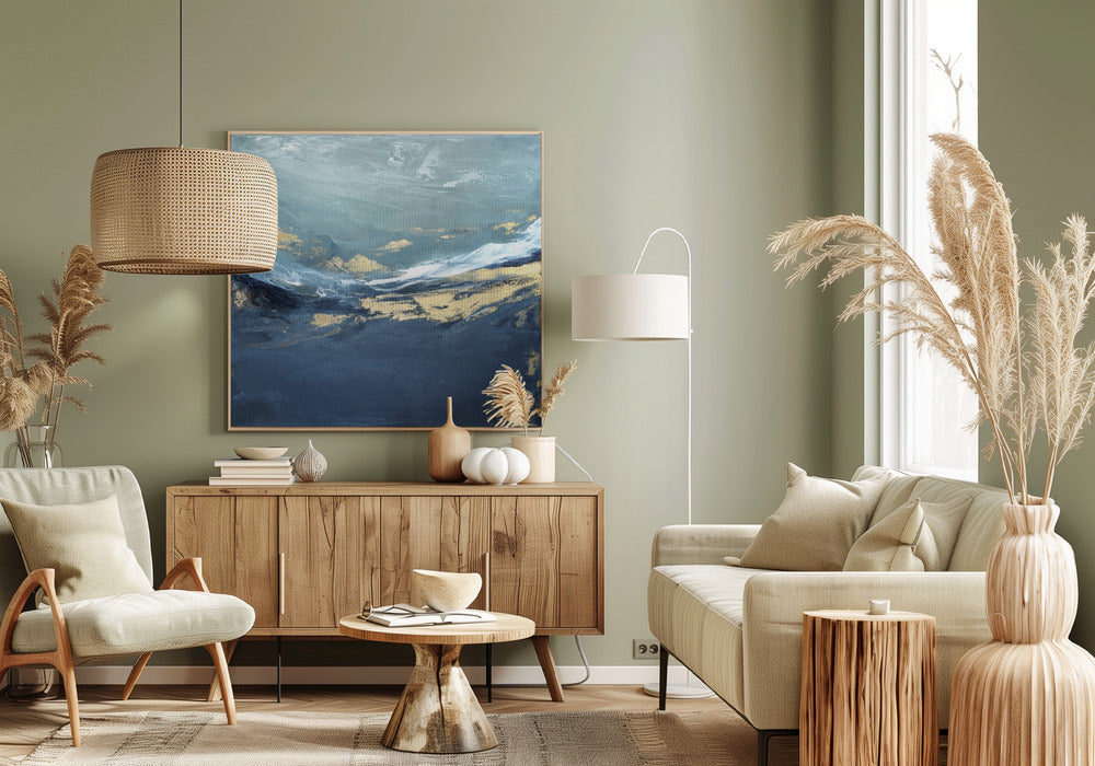Eine friedliche Meereslandschaft | Leinwand