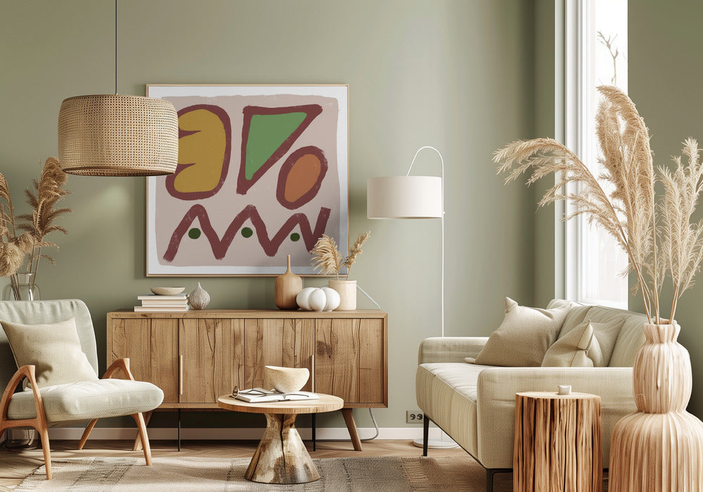 Moderne Kunstformen | Leinwand