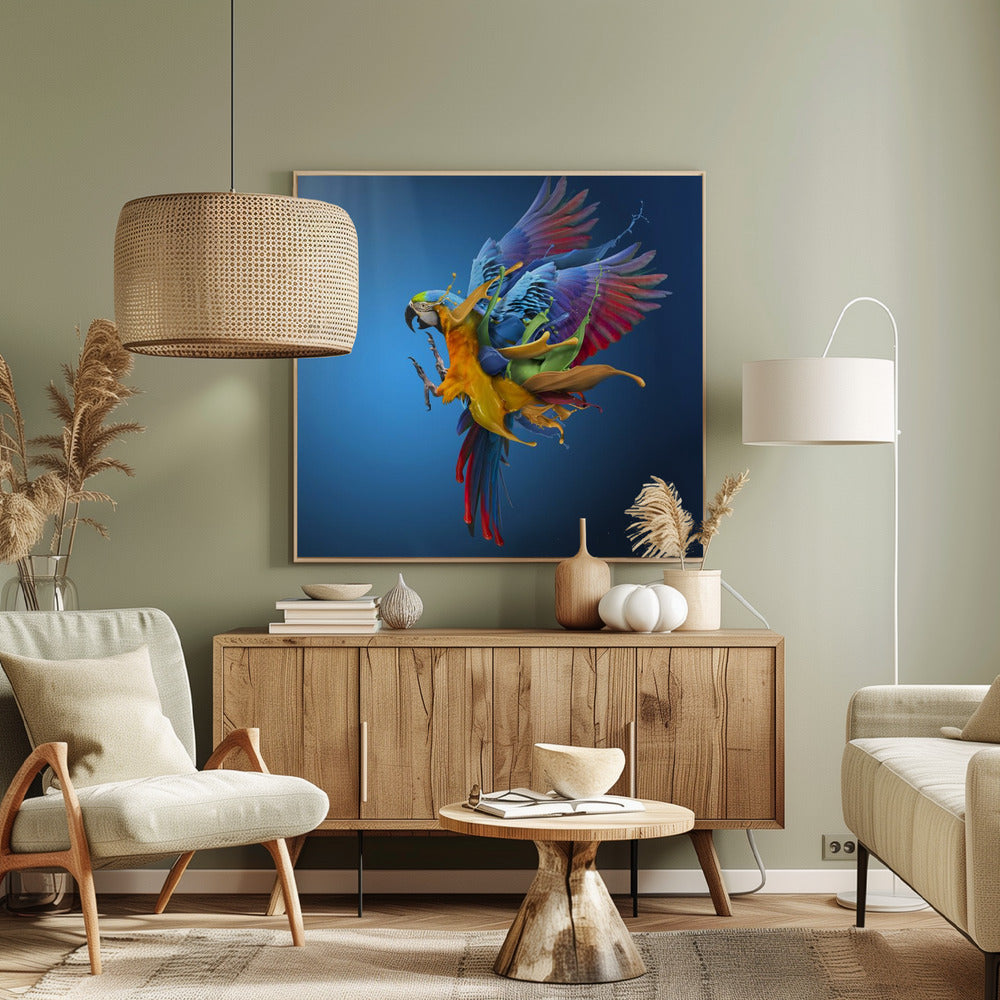 Fliegende Farben | Leinwand