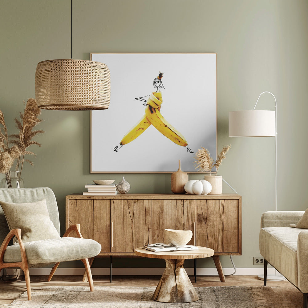 Die Banane | Leinwand