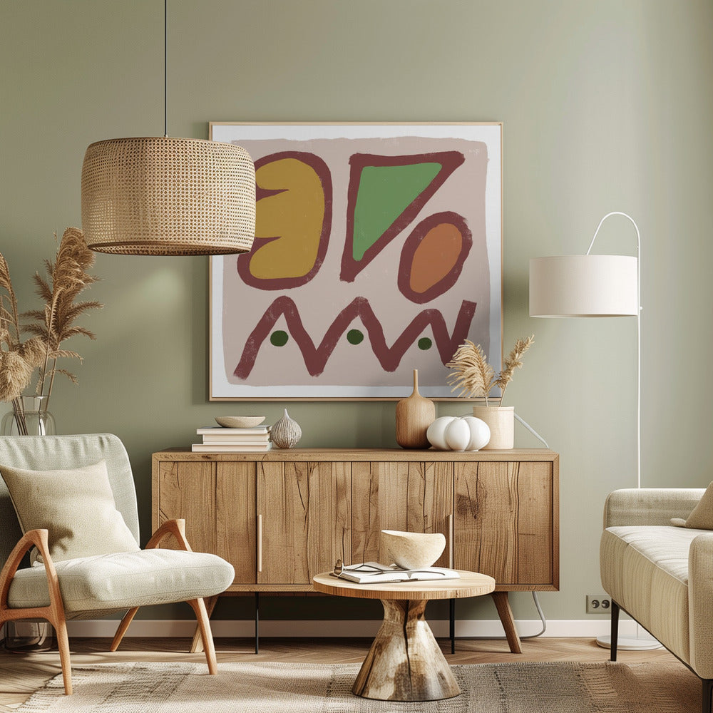 Moderne Kunstformen | Leinwand