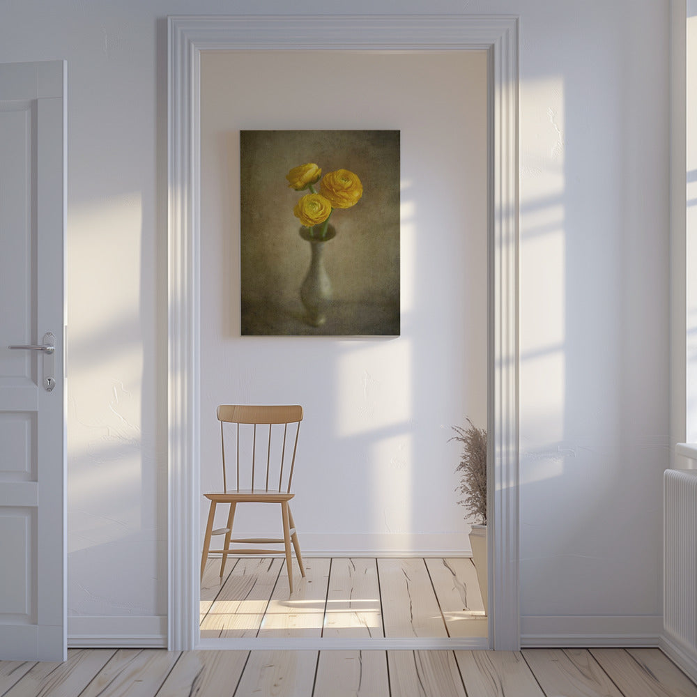 Gelbe Butterblumen | Leinwand