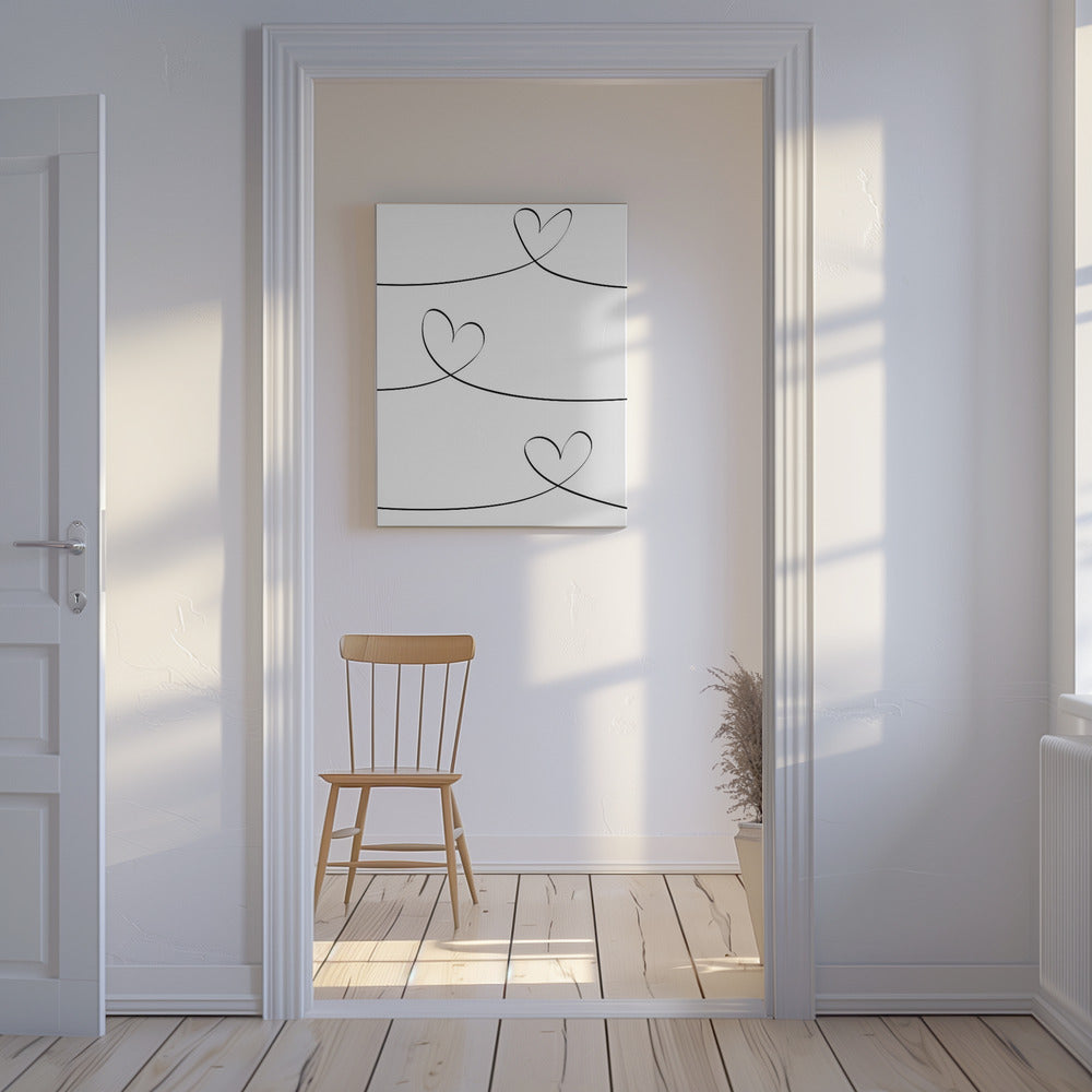 Eine Linie 02 | Leinwand