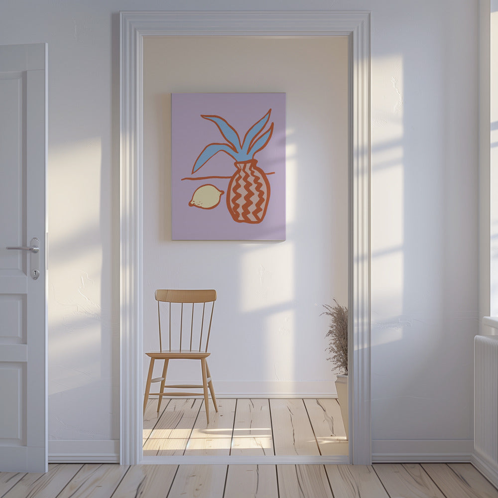 Lilac Lemon | Canvas