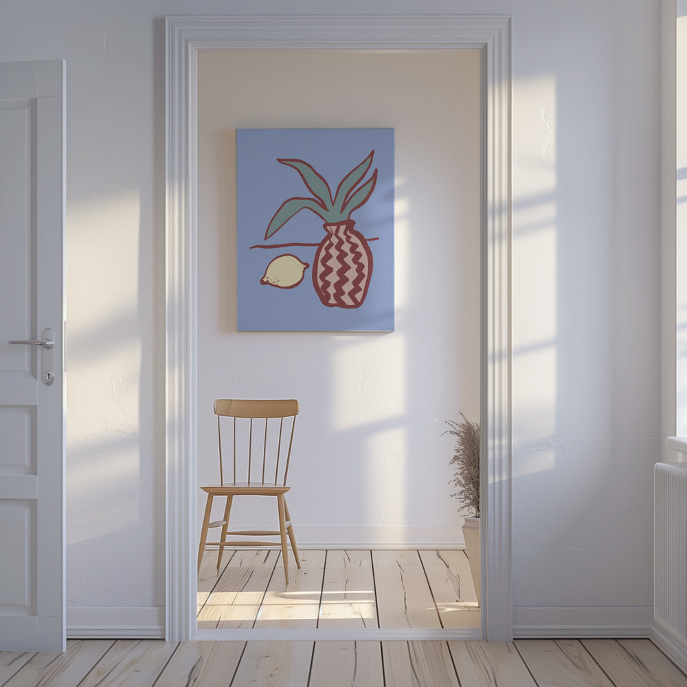 Blue Lemon | Canvas