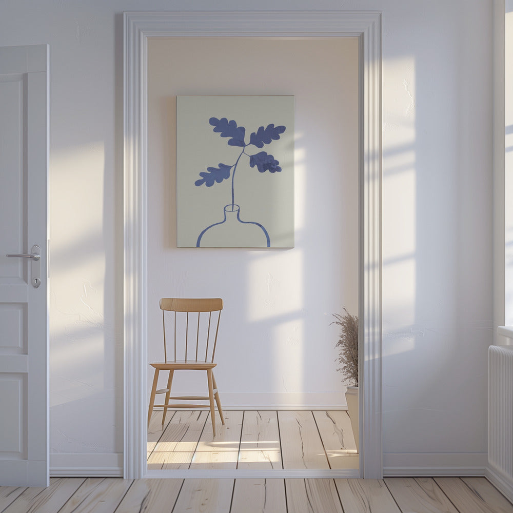 Blue Oak Plant | Canvas