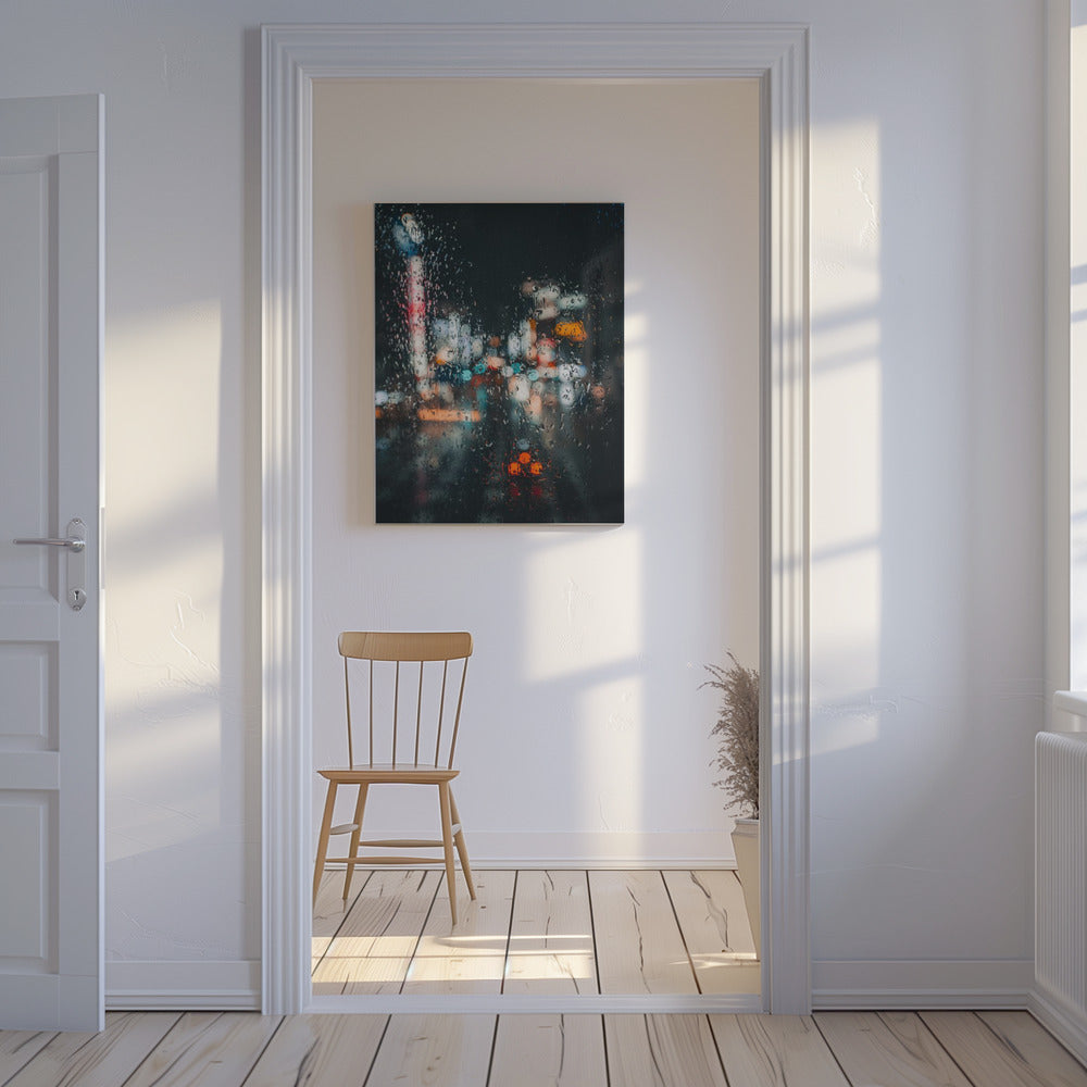 Die Welt durch Glas | Leinwand