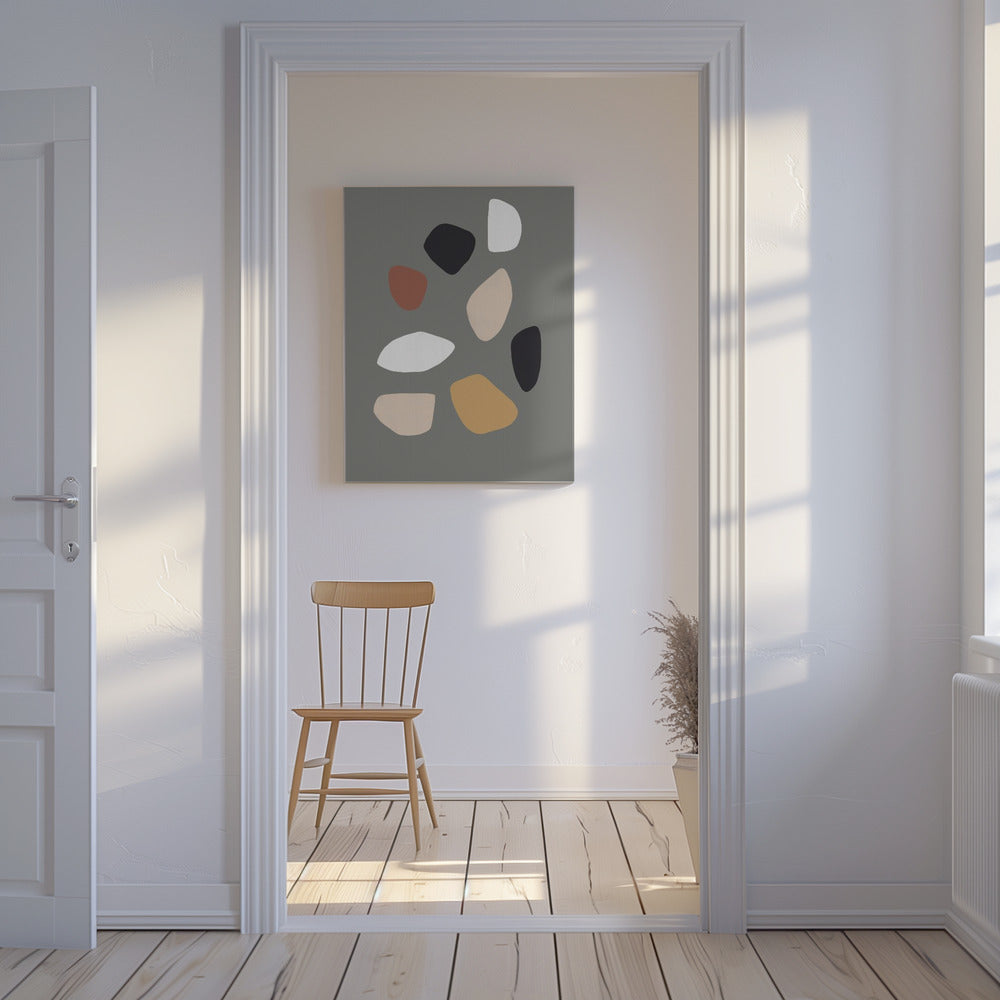 Tanz der erdigen Formen | Leinwand