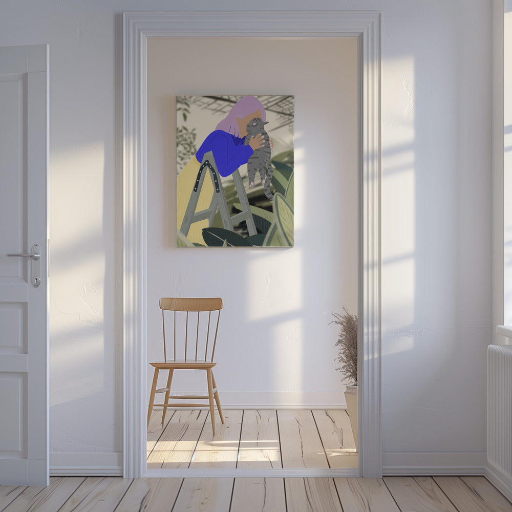 Hallo Kitty, ich liebe dich! | Leinwand