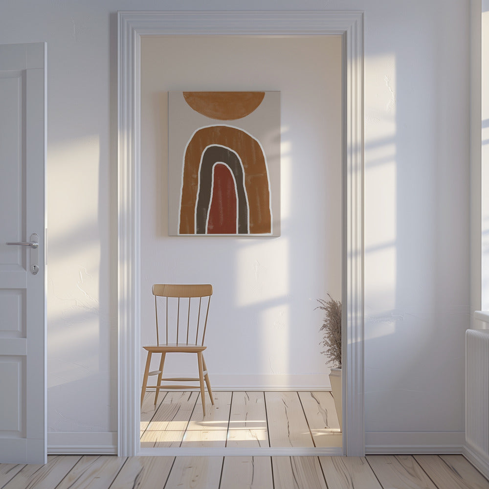 Earthy Arches | Canvas