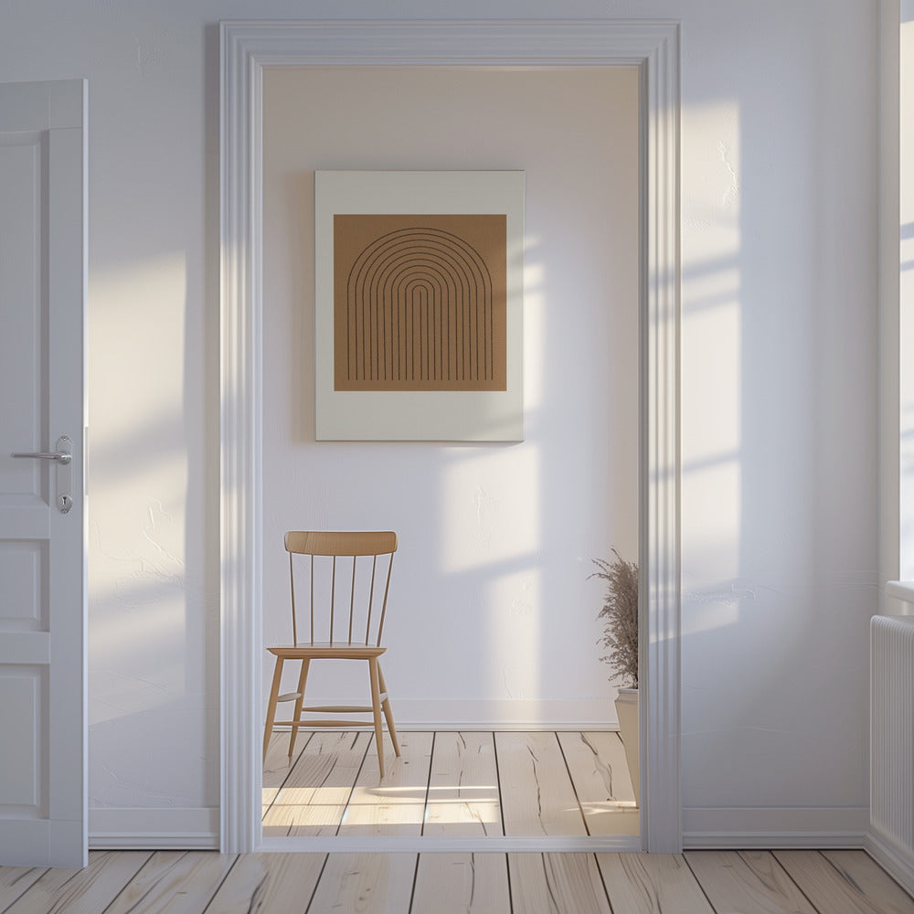 Konzentrische Harmonie | Leinwand