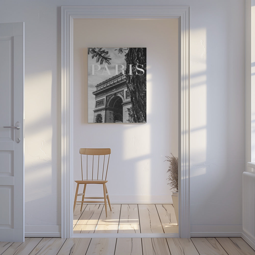 Paris Text 7 | Leinwand