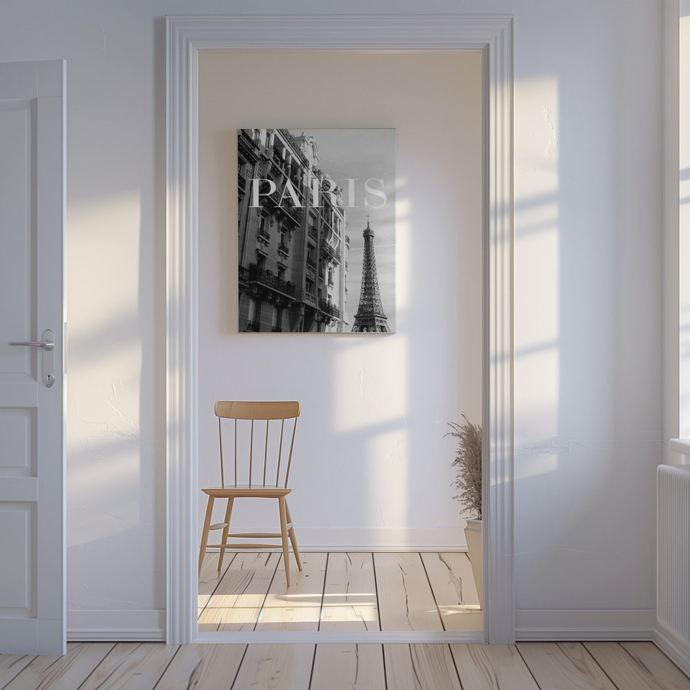 Paris Text 3 | Leinwand