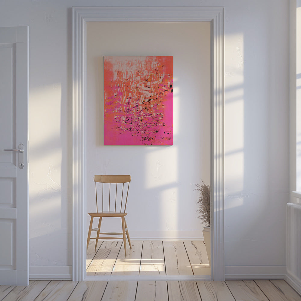 Lebendige Wellen | Leinwand