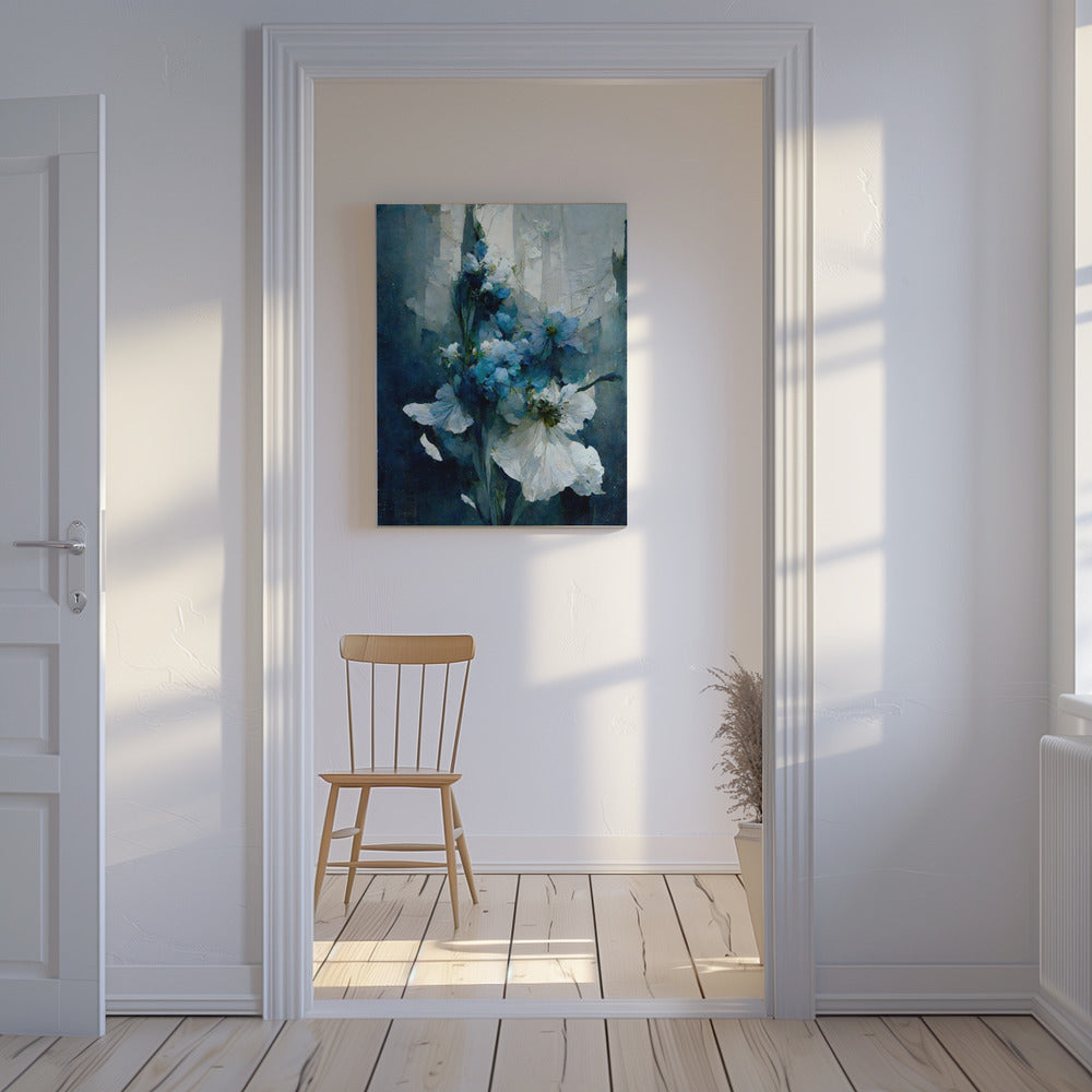 Flüsternde Blüten | Leinwand
